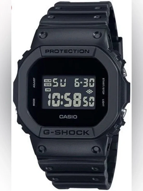 G-Shock Casio Digital Sport Watch - Black Mens Classic squre watch