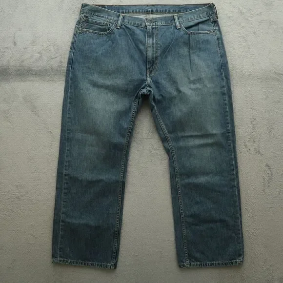 Levi's 559 Jeans Mens Size 40x30 Blue Relaxed Straight 100% Cotton Denim Pants
