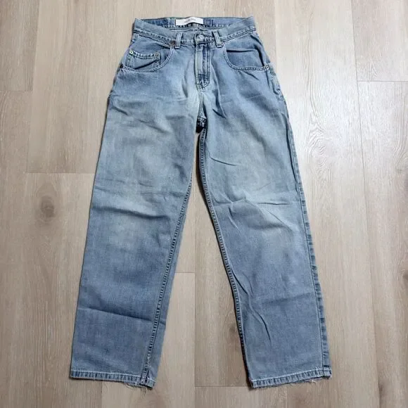 VTG 90s GAP Wide Leg Jeans Made in USA 28 x 30 Baggy Grunge Unisex Streetwear