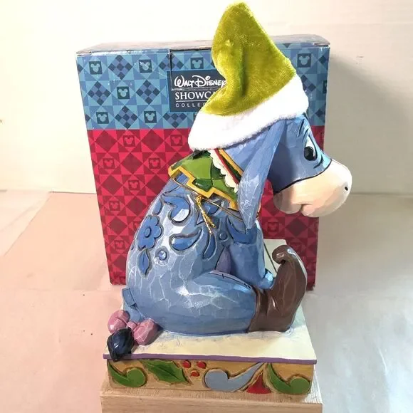 Disney Showcase Collection Eeyore Santa's Little Helper 4016567 Jim Shore Enesco