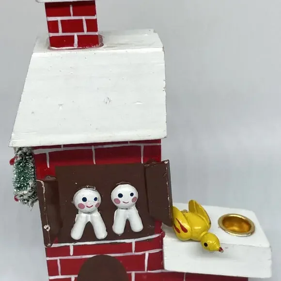 Chimney Bird Wreath Santas Boot 6