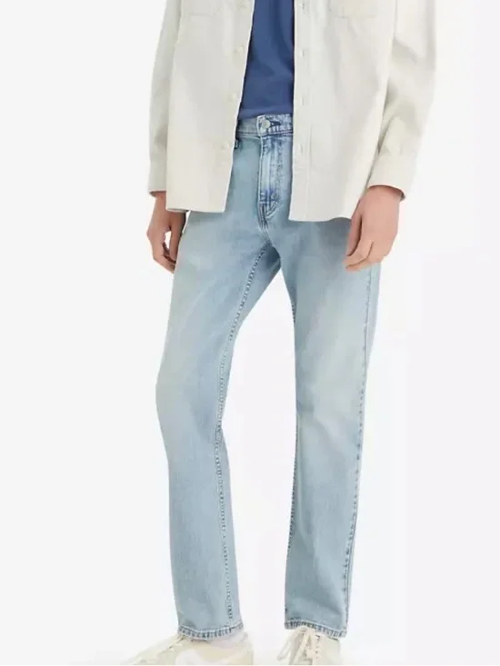 Levi’s 502 blue light was straight leg pants jeans size 32x34