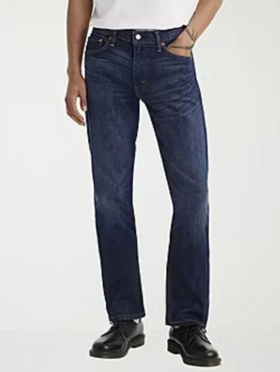 Levi's 513 Slim Straight Jeans Mens 34 Waist