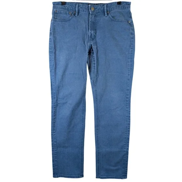 Levi's 511 Slim Fit Jeans Blue Denim Pants Modern Workwear Mens 33x32 Fits 32x28