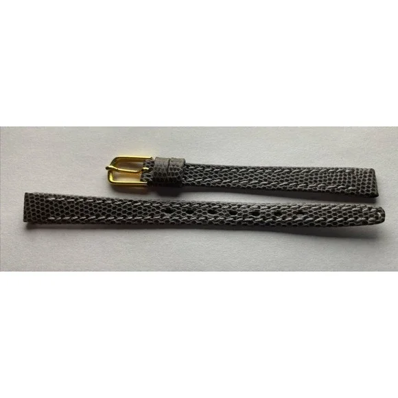 8mm Debeer Genuine Lizard Watch band Gray‎
