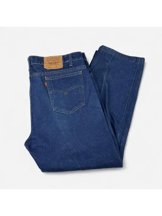 Levi's 506 Classic Fit Blue Denim Jeans