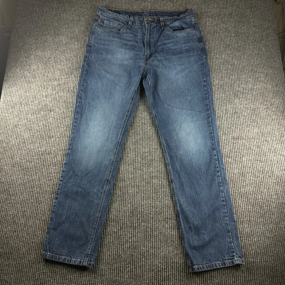 Levis 541 Athletic Taper Jeans Mens 36x34 Blue Denim Stretch Pants 18181-0062