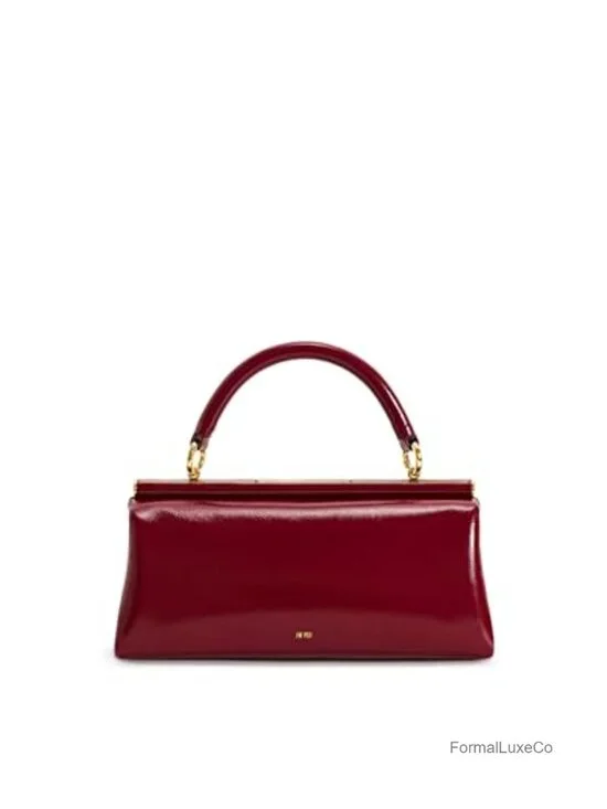 Vegan Leather Top Handle Satchel Bag with Detachable Adjustable Strap