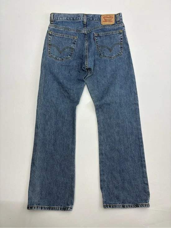 VTG Levi's 517 Jeans Mens 34x32 Blue Boot Cut Medium Wash Denim Pants Y2K 2006