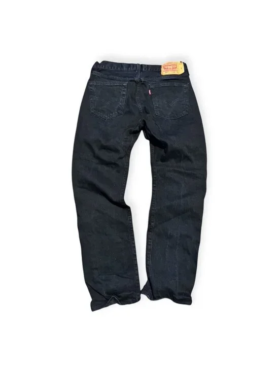Vintage Levi's 501 Jeans Men 32x30 Dark Wash Button Fly Original Fit Straight MX