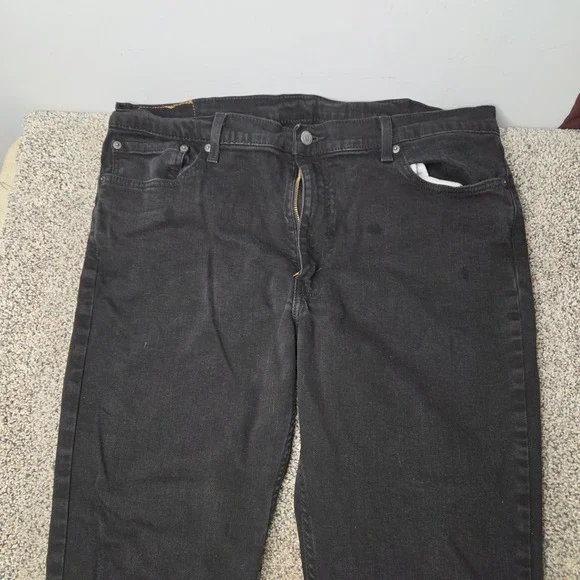 Levis‎ 511 Slim Fit Black Denim Jeans Mens 40x32 04511-5382 Casual Pants