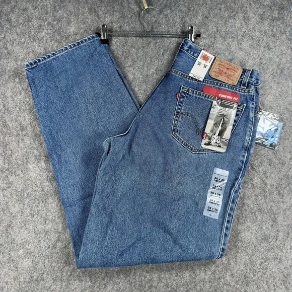 Vintage Levi's 560 Jeans Men 36x36 (Actual 35x34) Blue Denim Relaxed Tapered USA