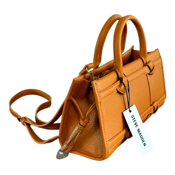 Steve Madden Tan Leather Satchel