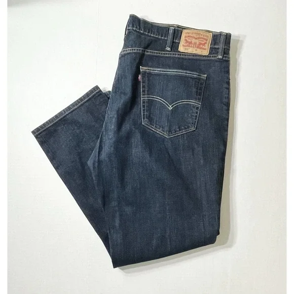 Levi's 541 Jeans‎ Men's 44x30 Blue Denim Athletic Fit Americana Heritage Stretch