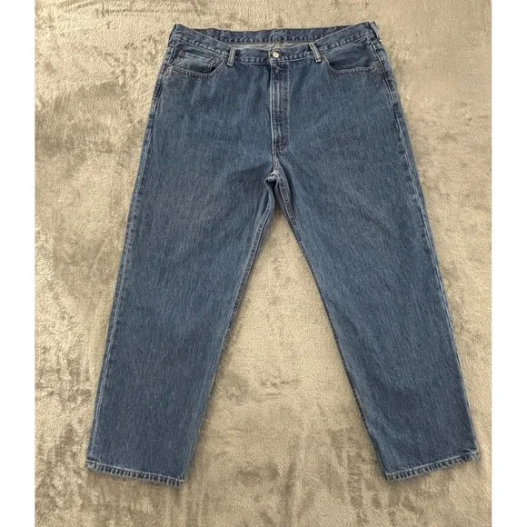 Levi's 550 Relaxed Fit Jeans Mens 44x30 Straight Leg Medium‎ Wash 01550-4891