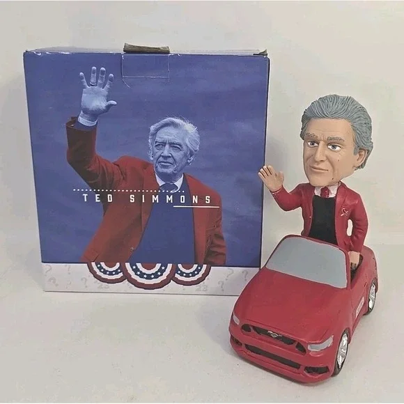 Ted Simmons Statue Bobble Head St. Louis Cardinals‎ Giveaway 2023 U282