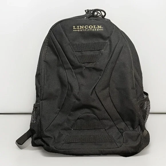 Lincoln Outfitters Rugged Backpack Camping Computer Sleeve Sturdy Large Size