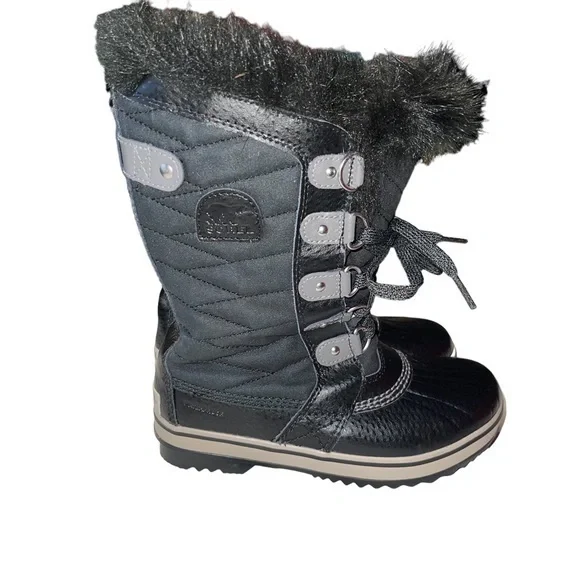 Sorel Joan of Artic Youth Snow‎ Waterproof Boots Size 3