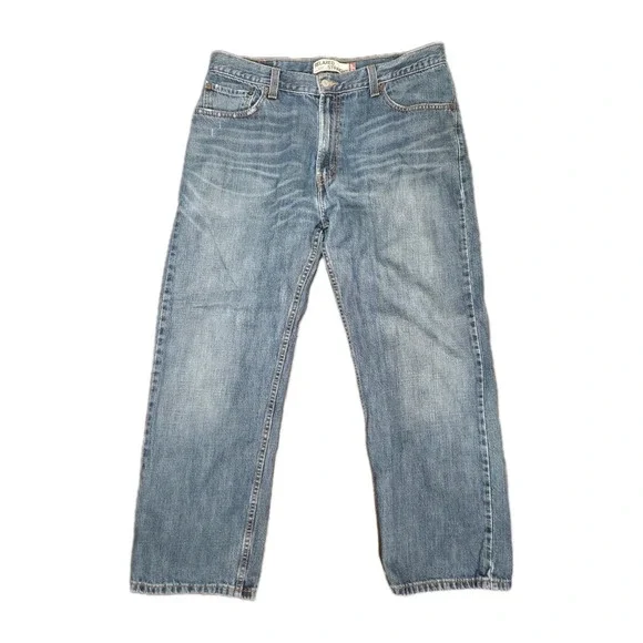 Vintage Y2K Levis 559 Denim Jeans 36x30  Distressed Relaxed Straight Hi-rise
