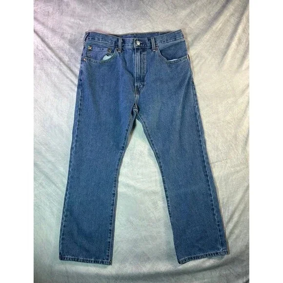 Levis Jeans Mens 36x30 Blue 517 Bootcut Western Ranch Rodeo Cowboy Denim Pants