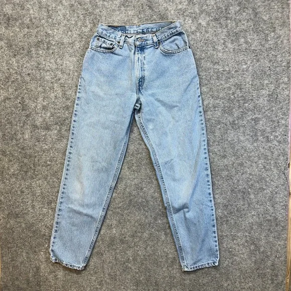 Levi's‎ 550 Jeans Mens 28x30 Light Wash Blue Good Relaxed Tapered Vintage 90s
