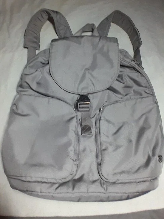 lululemon athletica Gray Men's Backpack with Front Pockets