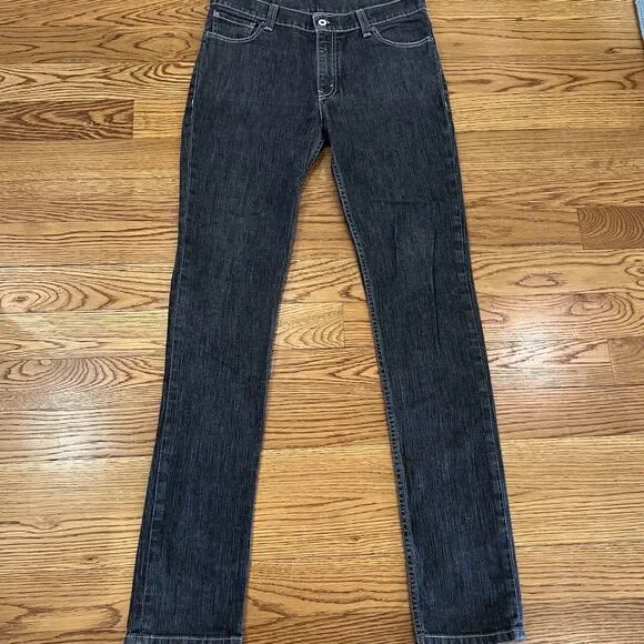 Levis Premium 510 Super Skinny Denim Jeans Mens W34‎ L34 Black