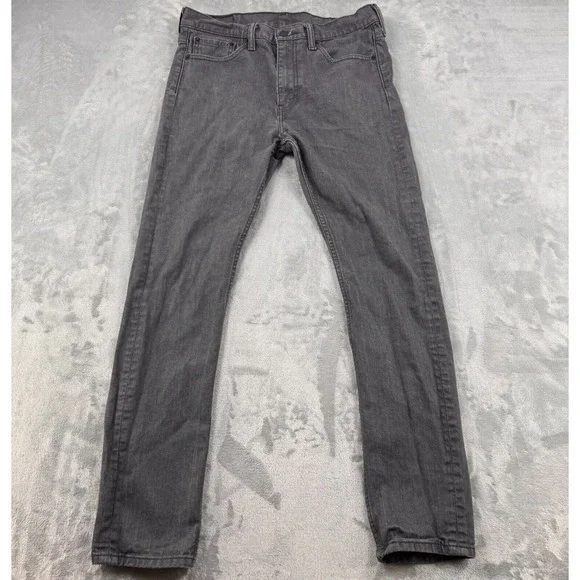 Levi's 510 Jeans Men's 32x34 Gray‎ Skinny Fit Denim Stretch Pants