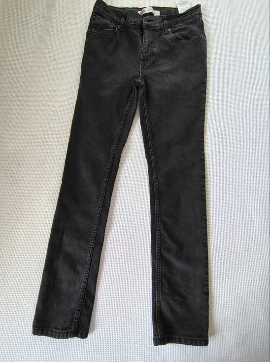 Levi's 510 Black Skinny Jeans Size 16 Reg / 28 X 30