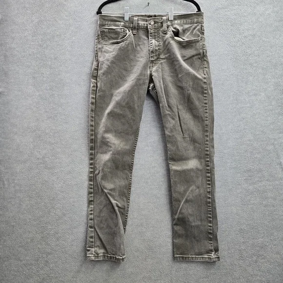 Levi's 511 Men‎ Jeans 34X30 Brown Denim Slim Fit Button 28