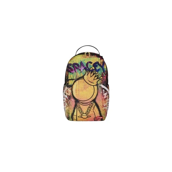 Sprayground Astromane Graff Mural Backpack Unisex Multi Shoulder Straps