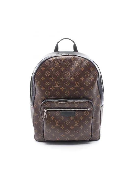 Louis Vuitton Backpack Josh Monogram Macassar Canvas Leather