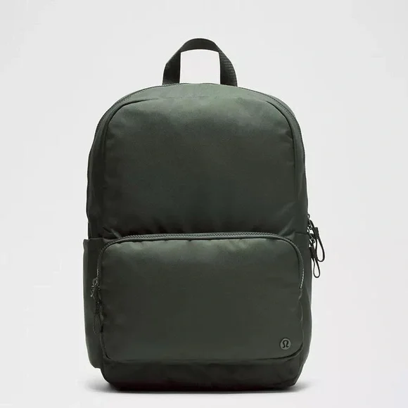 Lululemon Everywhere Backpack 22L Tech Canvas- Rainforest Green/Ocean Air