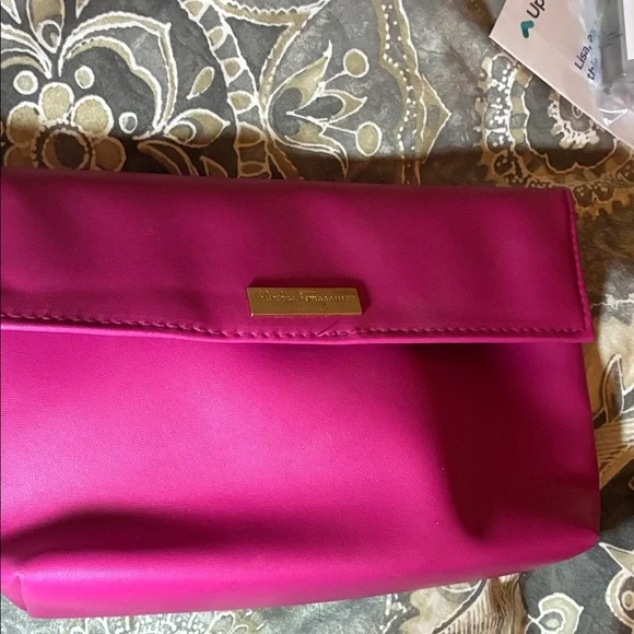 Salvatore Ferragamo‎ Fuchsia Leather Satchel