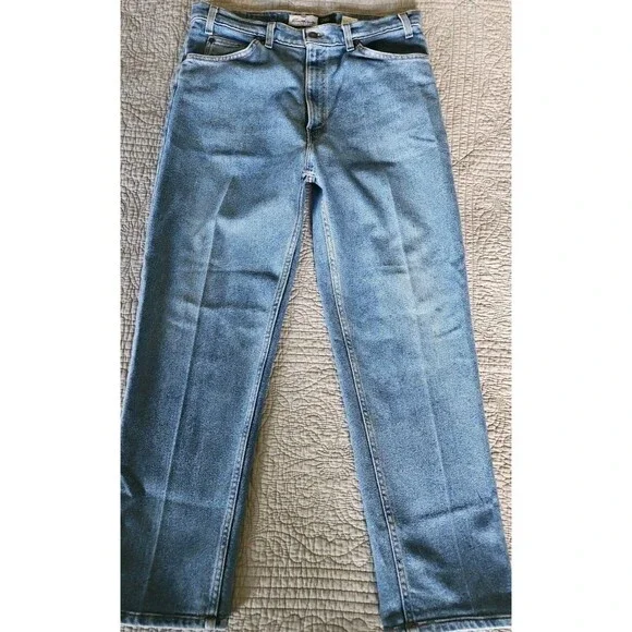 Vintage 90’s Levis 540 Brown Tab Made In USA Flex Jeans Mens 36x29
