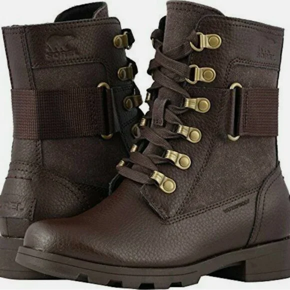 Sorel Emelie Conquest Waterproof Boot Girls