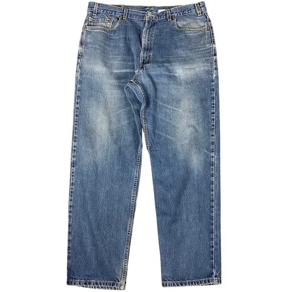 Vintage Levis 550 Relaxed Fit Jeans Mens 40x32 Blue Denim Tapered Leg 90s‎ y2k
