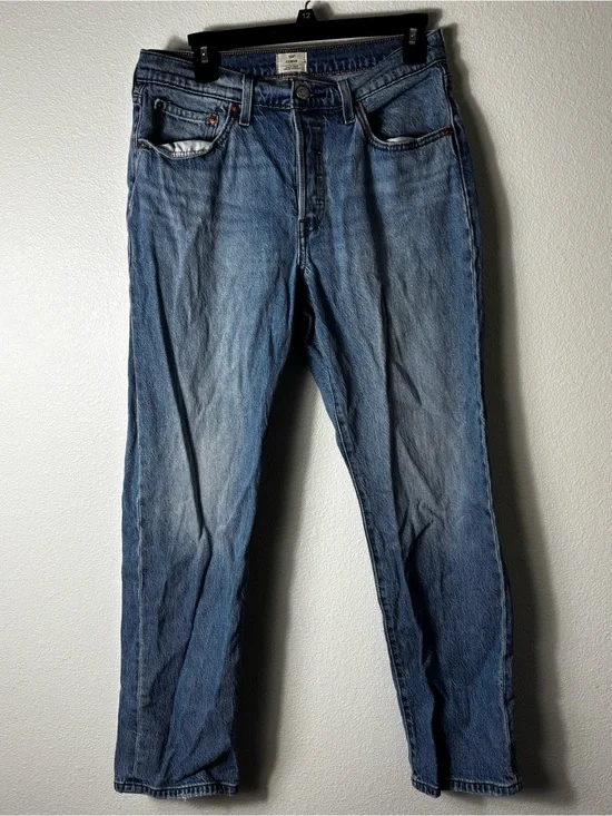 Levi’s 501 Curve Straight Leg Jeans Women’s W30 L30 Medium Wash