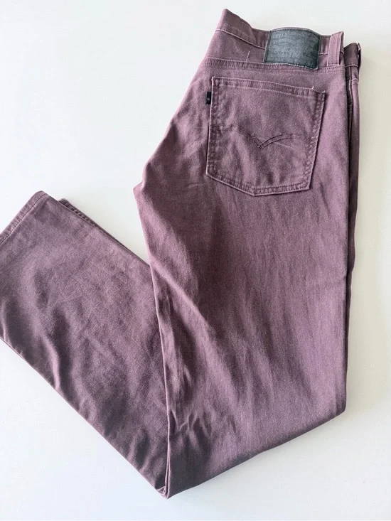 Levi's Men’s Slim Jeans - Dusty Plum