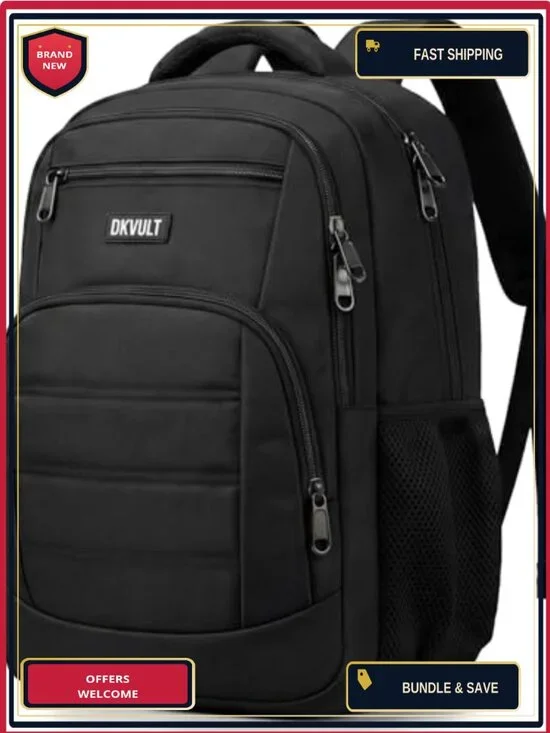 28L Laptop Backpack Water Resistant Anti-Theft Travel Backpack for Men Women