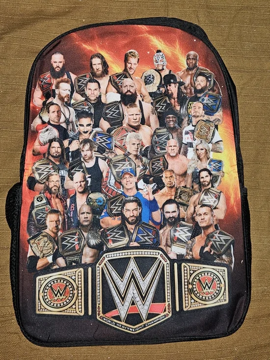 WWE Superstar Collage Backpack Featuring Superstars - 17