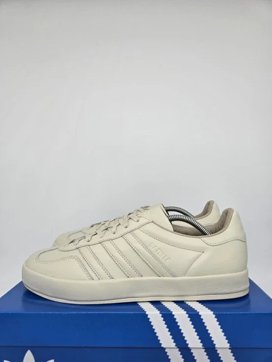adidas Men's Gazelle Indoor Luxe JI3508 Pack Alumina Shoes Size 10.5