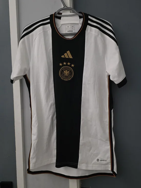 Adidas Men’s Germany National Team White & Black Soccer Jersey