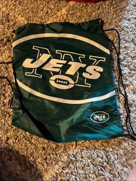 Green Drawstring Backpack