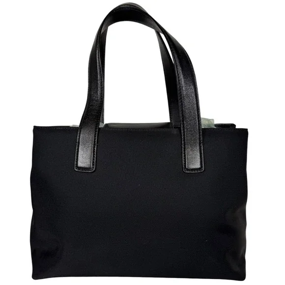 Vintage COACH Mercer Satchel (Model 7400) 1990s Durable Black Nylon Twill Fabric