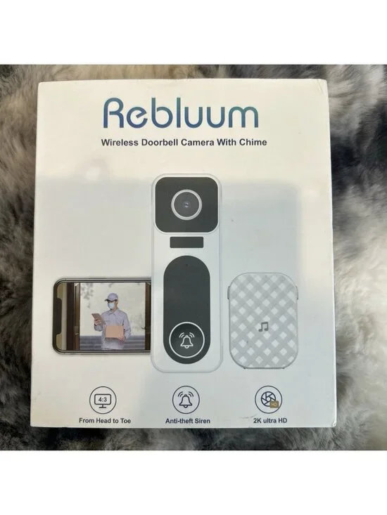 Wireless Doorbell Camera With Chime