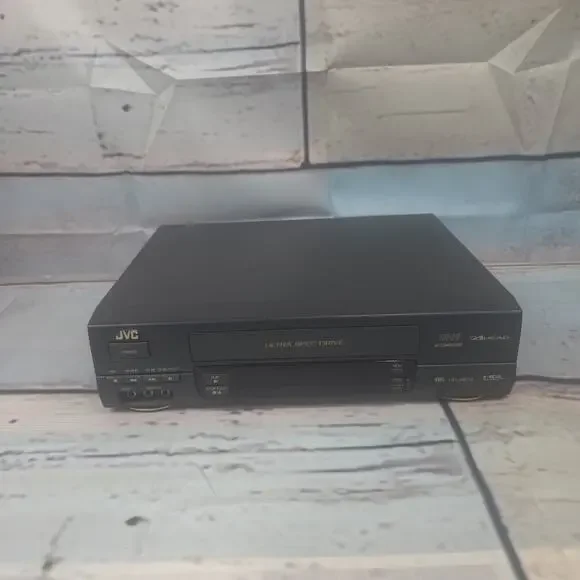 JVC HR-A61U 4-Head Hi-Fi VHS VCR Player Recorder Tested Works Vijay Cassette Pla