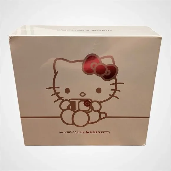 Insta360 GO Ultra Hello Kitty Limited Edition Mini Action Camera In Hand *NEW*