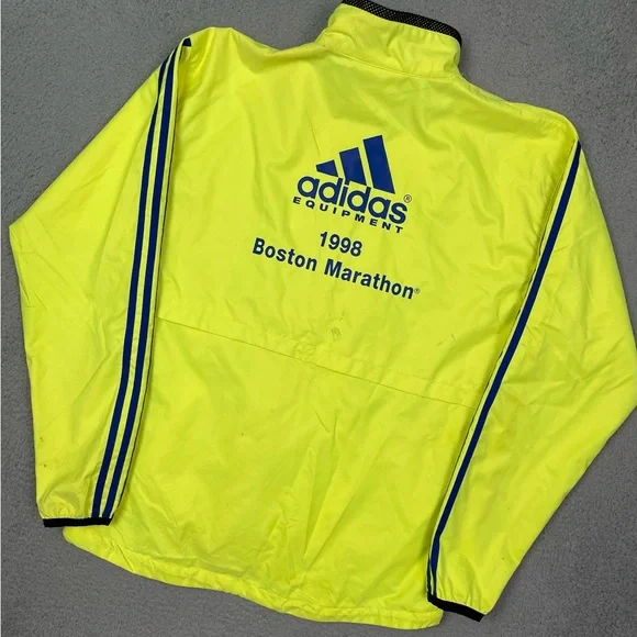 Vintage Adidas 1998 Boston Marathon windbreaker jacket‎