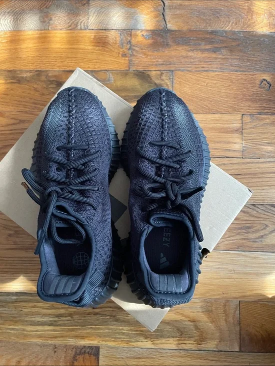 adidas Black Knit Low-Top Sneakers